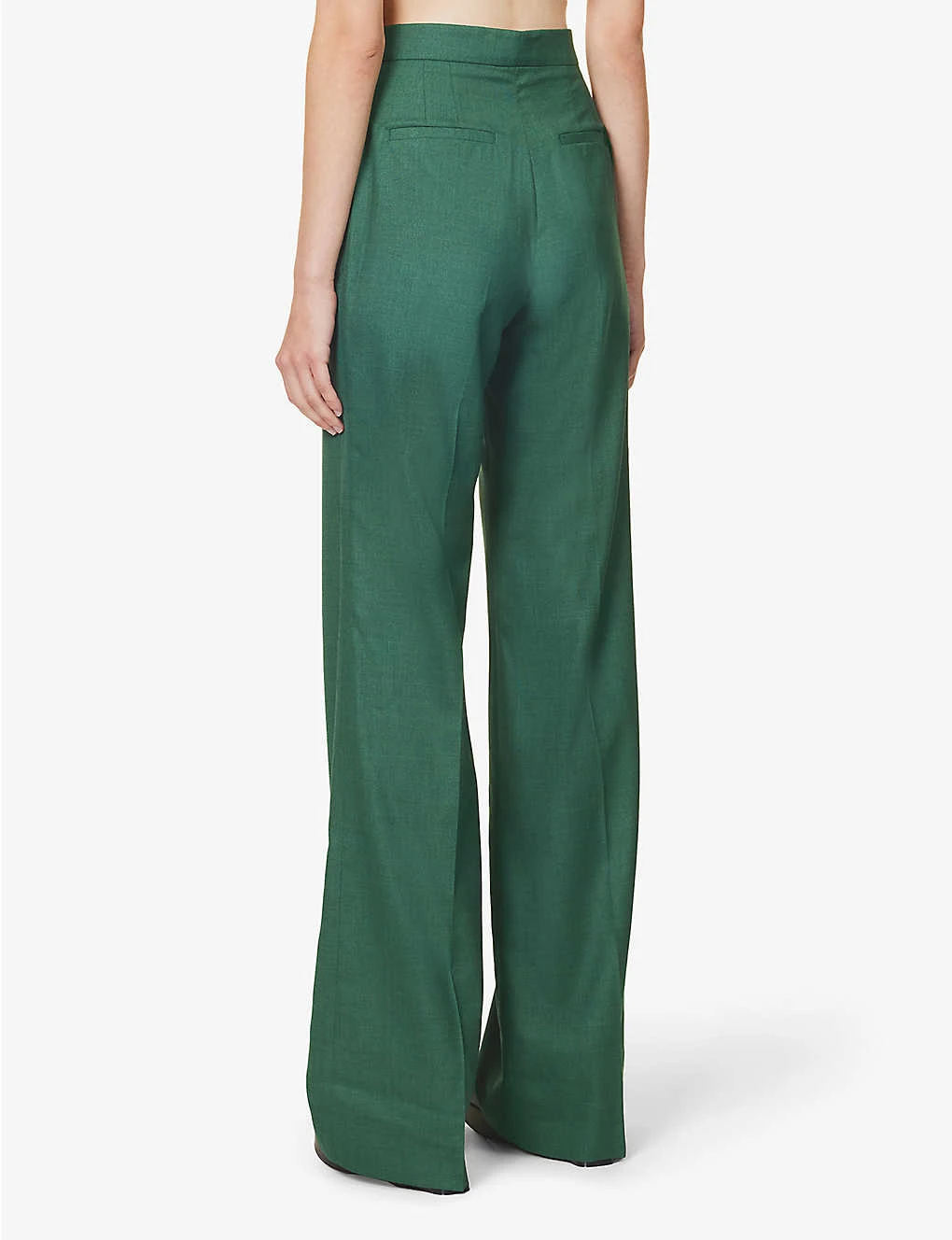 Vesta Flared Wool Suit Trousers 6 Vesta Flared Wool Suit Trousers - Image 4