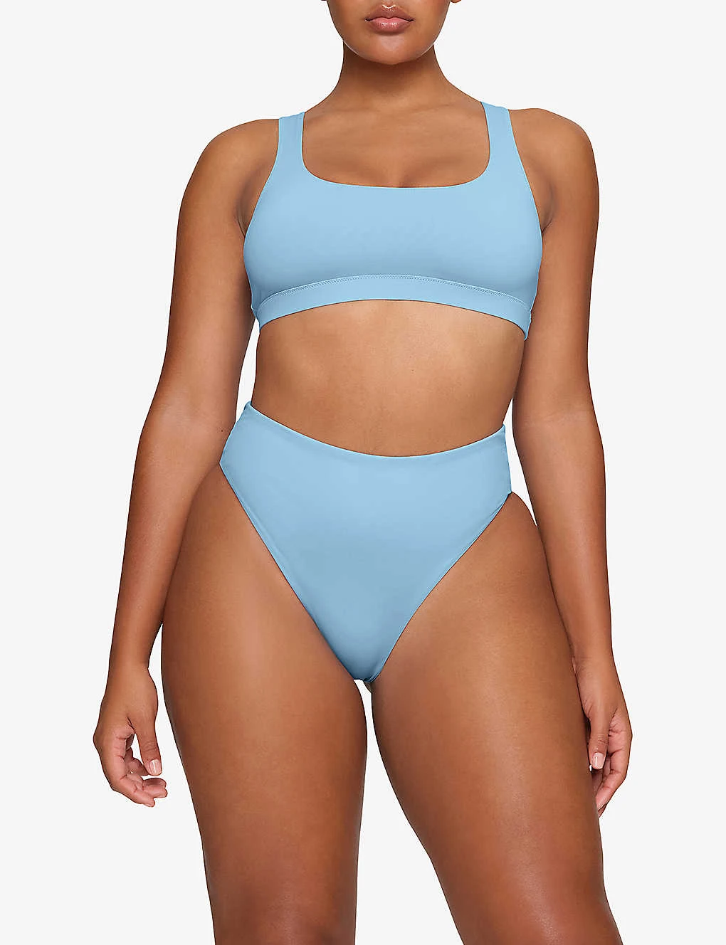 Slim-fit High-rise Recycled Stretch-nylon Bikini Bottoms 4 Slim-fit High-rise Recycled Stretch-nylon Bikini Bottoms - Image 2