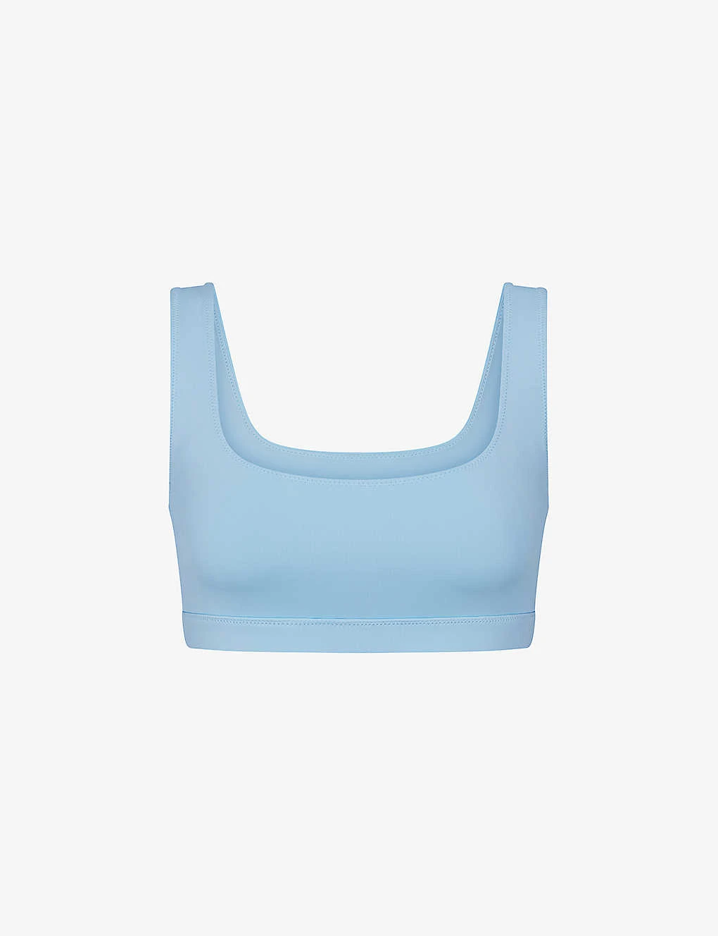 Scoop-neck Recycled Stretch-nylon Bikini Top 3 Scoop-neck Recycled Stretch-nylon Bikini Top