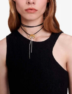 Maje Raiserane Cut-out Stretch-woven Maxi Dress 11 Maje Raiserane Cut-out Stretch-woven Maxi Dress -Sweaty Betty Store R04190235 NOIRGRIS ALT04