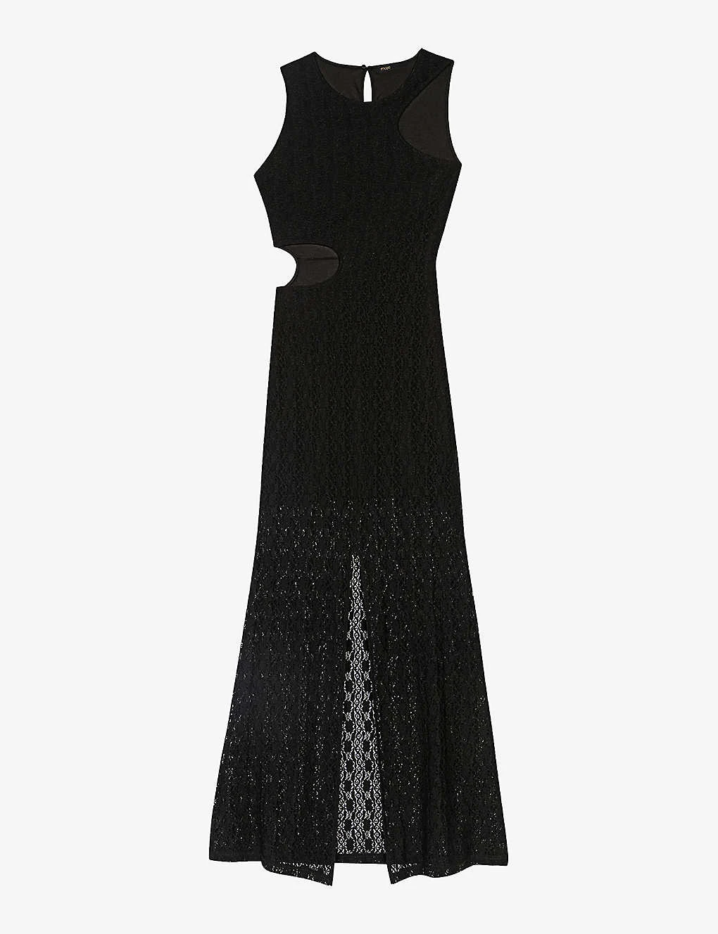 Maje Raiserane Cut-out Stretch-woven Maxi Dress 3 Maje Raiserane Cut-out Stretch-woven Maxi Dress