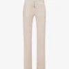 Juicy Couture Logo-embroidered Straight-leg Velour Trousers 1 Juicy Couture Logo-embroidered Straight-leg Velour Trousers -Sweaty Betty Store R04191477 STRING509 M