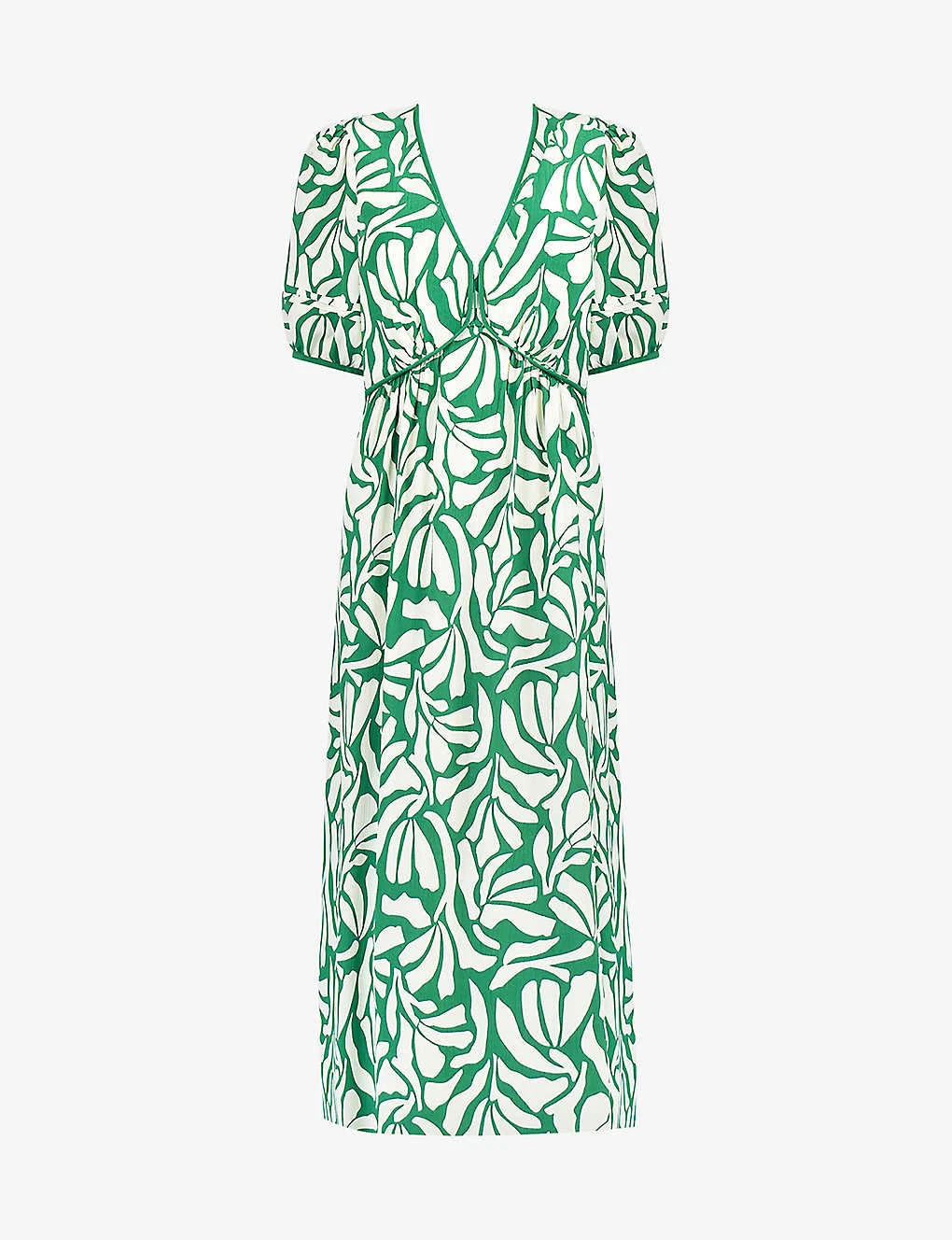 Graphic-print A-line Woven Maxi Dress 3 Graphic-print A-line Woven Maxi Dress