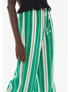 Whistles Bridget Stripe-pattern Maxi-length Woven Trousers 11 Whistles Bridget Stripe-pattern Maxi-length Woven Trousers -Sweaty Betty Store R04193425 MULTICOLOURED ALT04