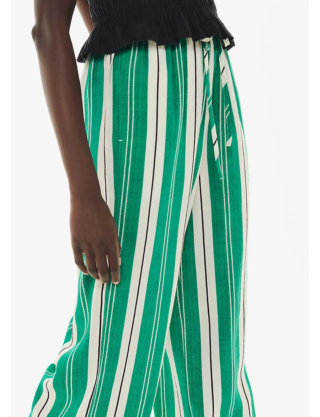 Whistles Bridget Stripe-pattern Maxi-length Woven Trousers 7 Whistles Bridget Stripe-pattern Maxi-length Woven Trousers - Image 5