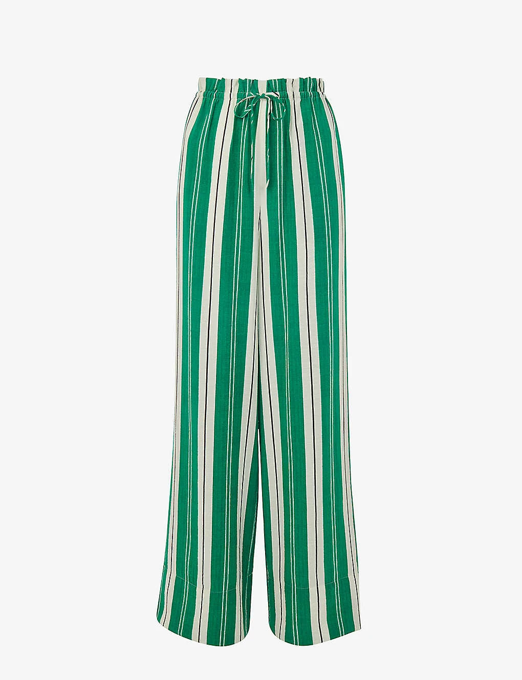 Whistles Bridget Stripe-pattern Maxi-length Woven Trousers 3 Whistles Bridget Stripe-pattern Maxi-length Woven Trousers