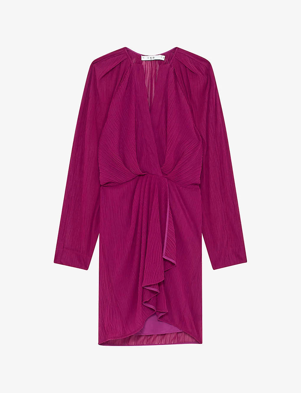 IRO Alvina V-neck Stretch-woven Mini Dress 3 IRO Alvina V-neck Stretch-woven Mini Dress