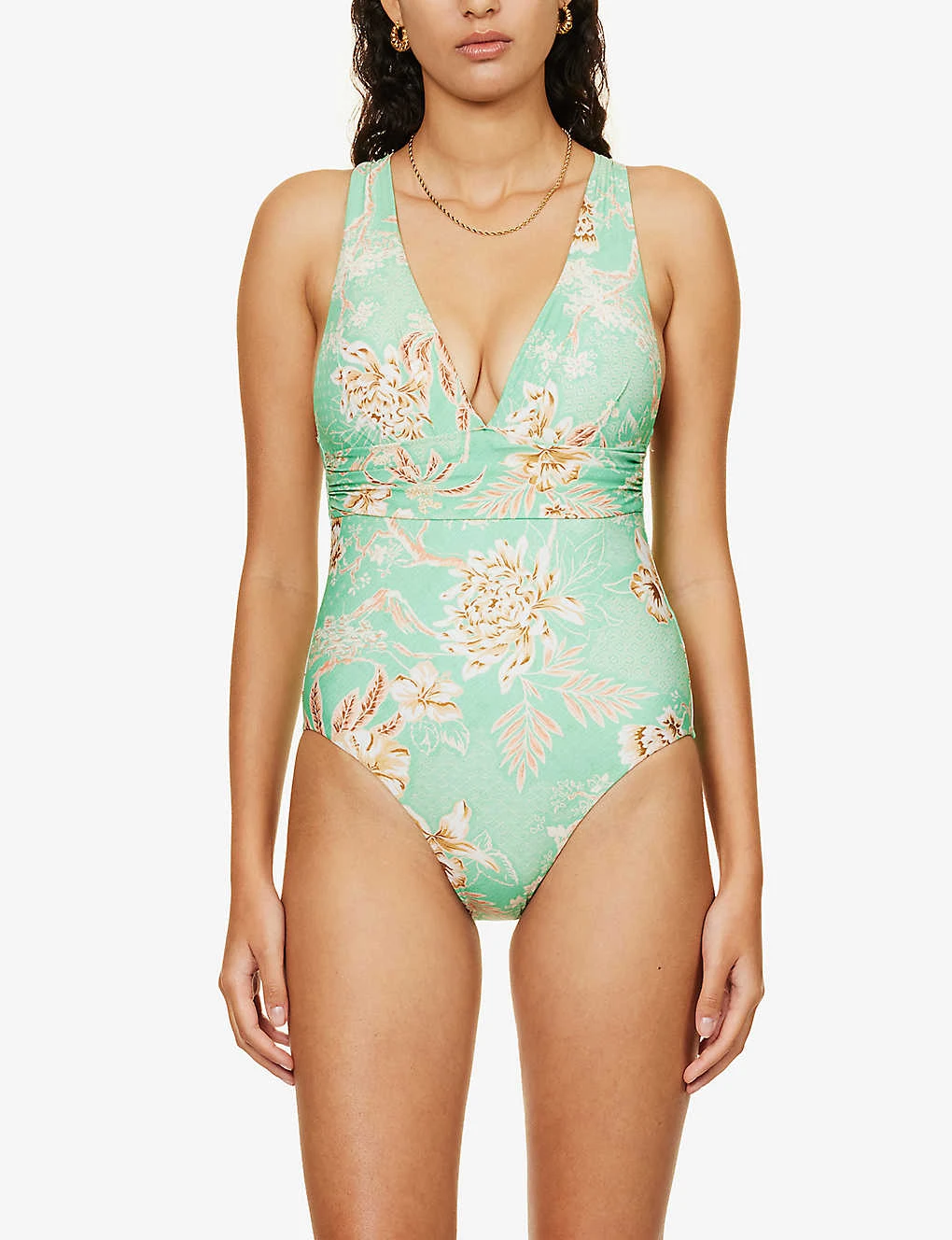 Seafolly Eden Floral-print Swimsuit 4 Seafolly Eden Floral-print Swimsuit - Image 2