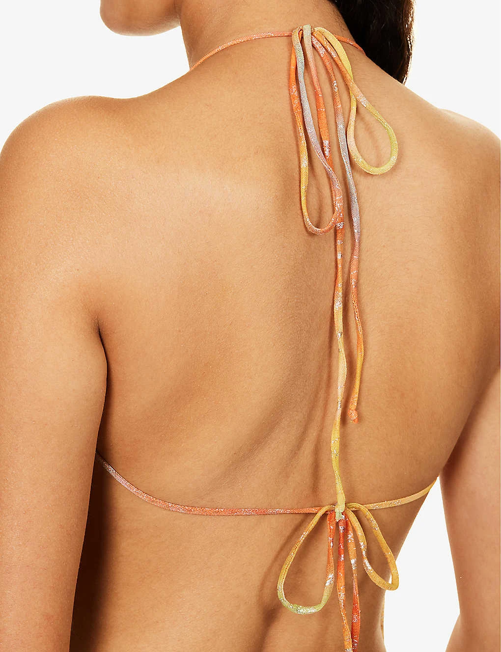 Jaded London Plunge-neck Metallic Stretch-mesh Mini Dress 7 Jaded London Plunge-neck Metallic Stretch-mesh Mini Dress - Image 5