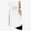 P.E NATION Pack Of Two Marathon Logo-print Stretch Cotton-blend Socks -Sweaty Betty Store R04199855 WHITEGREY M
