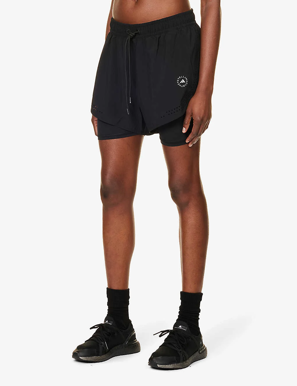 Adidas By Stella Mccartney TruePurpose 2in1 Stretch-recycled Polyester Shorts 5 Adidas By Stella Mccartney TruePurpose 2in1 Stretch-recycled Polyester Shorts - Image 3