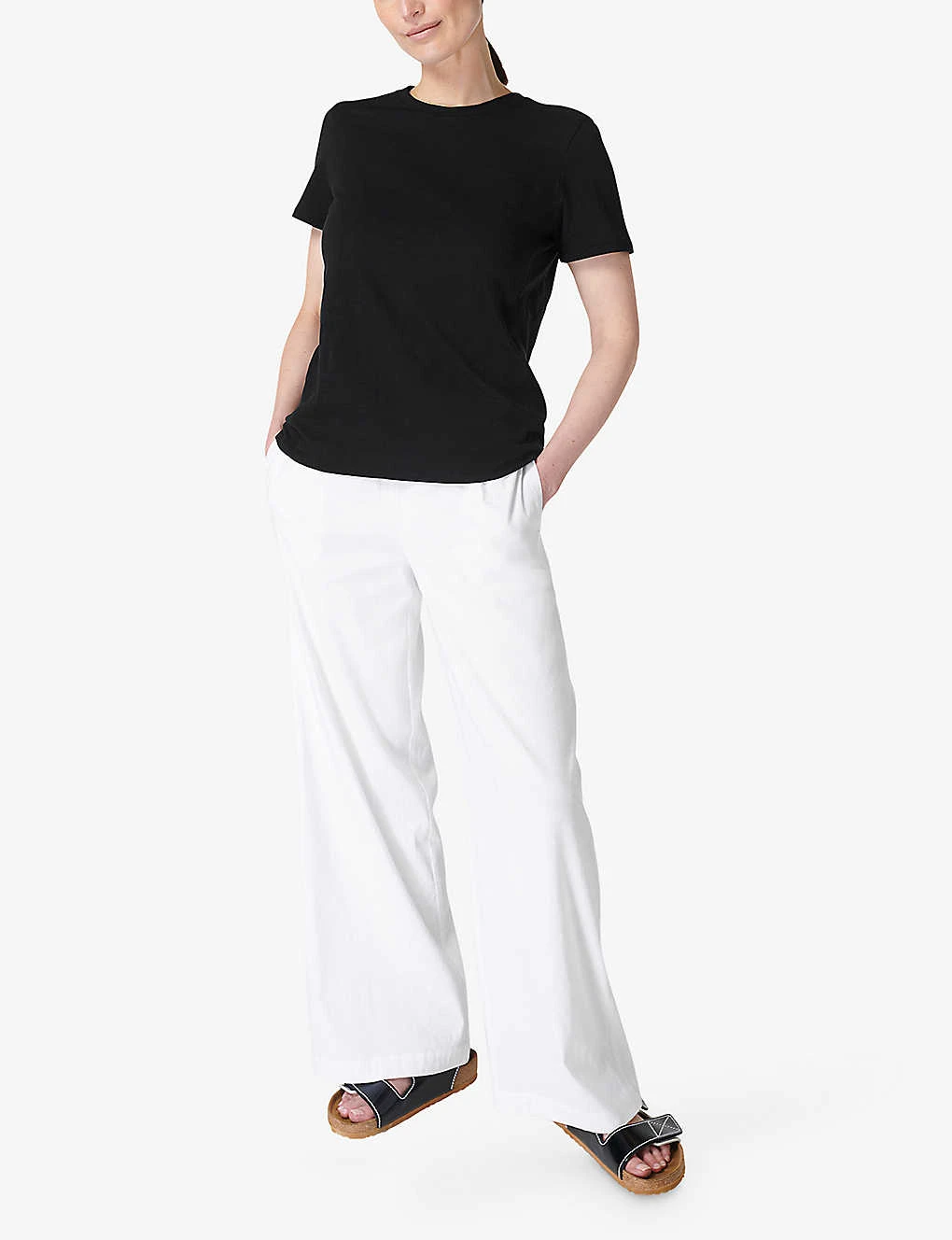 Sweaty Betty Refresh Round-neck Organic-cotton T-shirt 4 Sweaty Betty Refresh Round-neck Organic-cotton T-shirt - Image 2