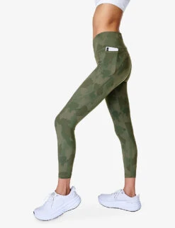 Sweaty Betty Power 7/8 Camouflage-print Stretch-woven Leggings 8 Sweaty Betty Power 7/8 Camouflage-print Stretch-woven Leggings -Sweaty Betty Store R04201957 GREENPAINTEDCAMO ALT02