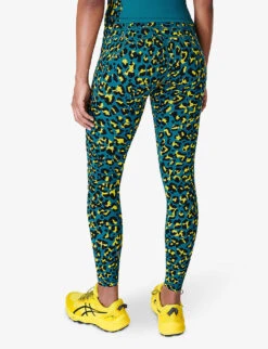 Sweaty Betty Power Leopard-print Stretch-woven Leggings -Sweaty Betty Store R04201961 BLUEPIXELLEOPARD ALT03