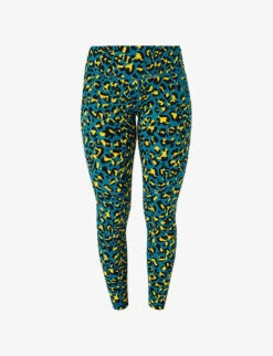 Sweaty Betty Power Leopard-print Stretch-woven Leggings