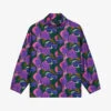 Soeur Violon Graphic-print High-neck Silk Shirt 1 Soeur Violon Graphic-print High-neck Silk Shirt -Sweaty Betty Store R04202445 PRINT M