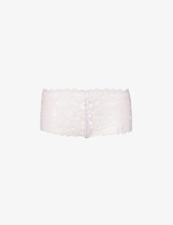 HANRO Moments Mid-rise Stretch-lace Briefs