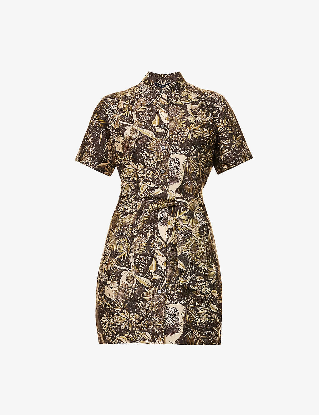 Soeur Maud Graphic-print Silk Mini Dress 3 Soeur Maud Graphic-print Silk Mini Dress