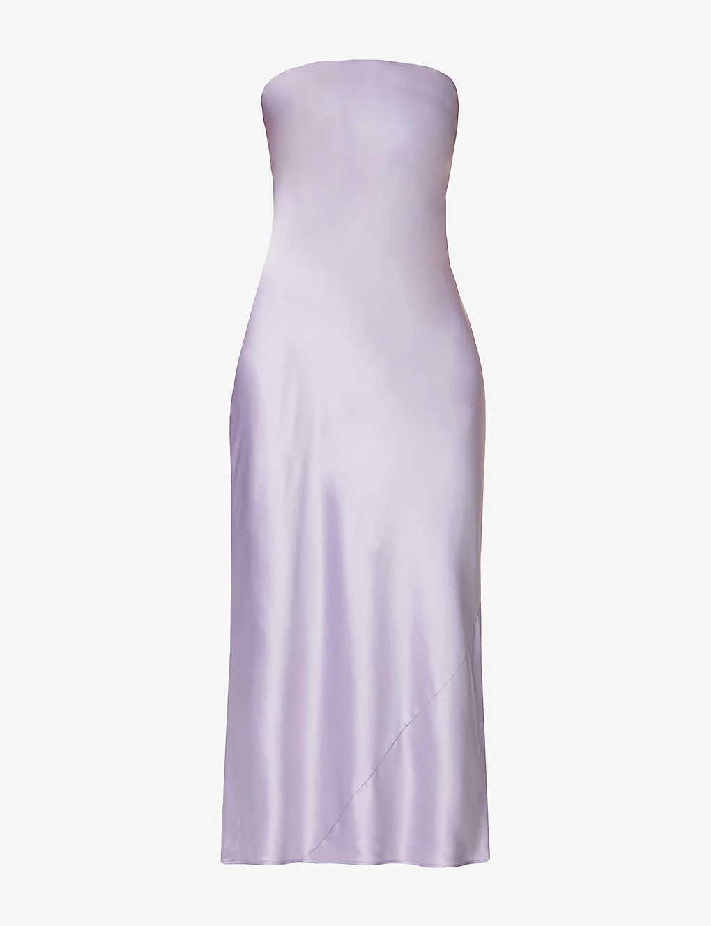 Joana Strapless Silk Midi Dress 3 Joana Strapless Silk Midi Dress