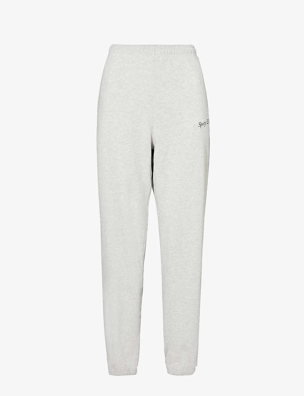 Italic Logo-print Relaxed-fit Stretch-cotton Jogging Bottoms 3 Italic Logo-print Relaxed-fit Stretch-cotton Jogging Bottoms